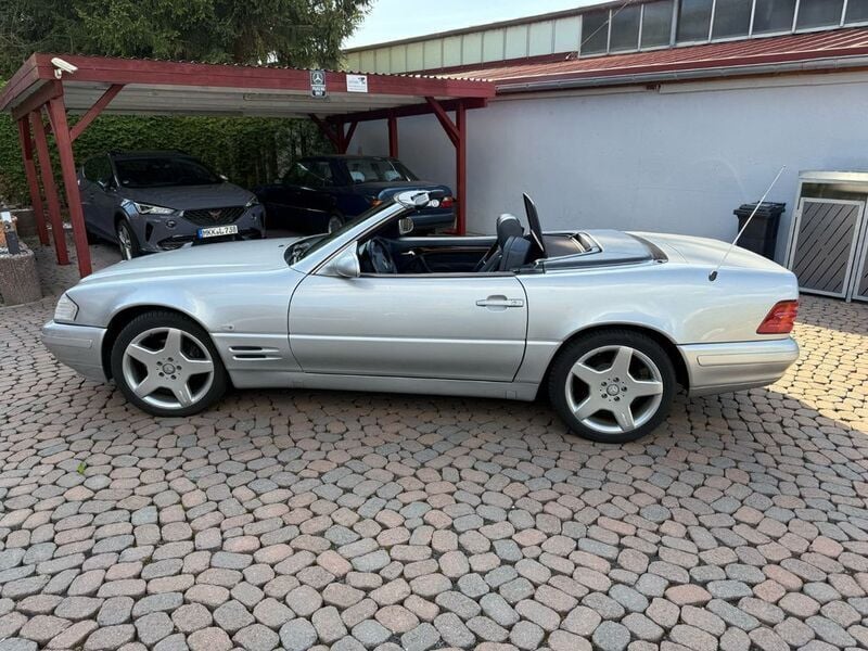 Silber Gebraucht 1996 Mercedes SL320 Cabrio | 17.490 € (Superpreis) - Bild 1/4