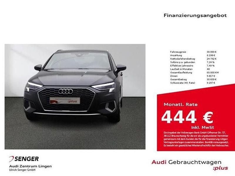 Manhattangrau metallic Gebraucht 2024 Audi A3 Advanced Plus Limousine | 30.990 € (Guter Preis) - Bild 1/3