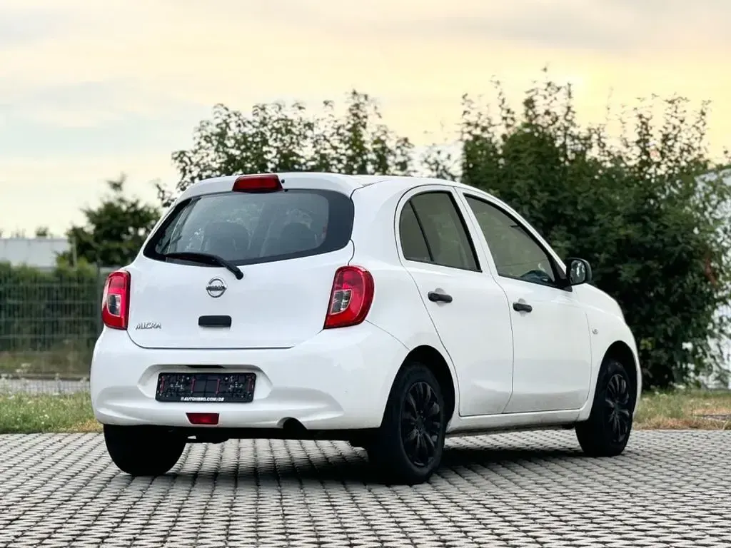 Gebraucht Nissan Micra Visia 80 PS (58 kW) 2015 Weiß Kleinwagen