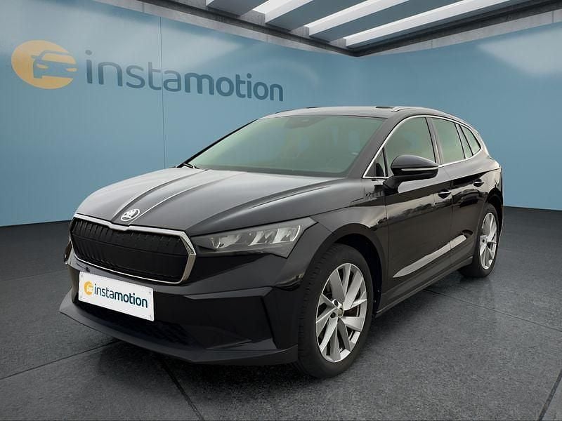 Schwarz Gebraucht 2021 Skoda Enyaq iV Loft SUV | 22.749 € (Fairer Preis) - Bild 1/4