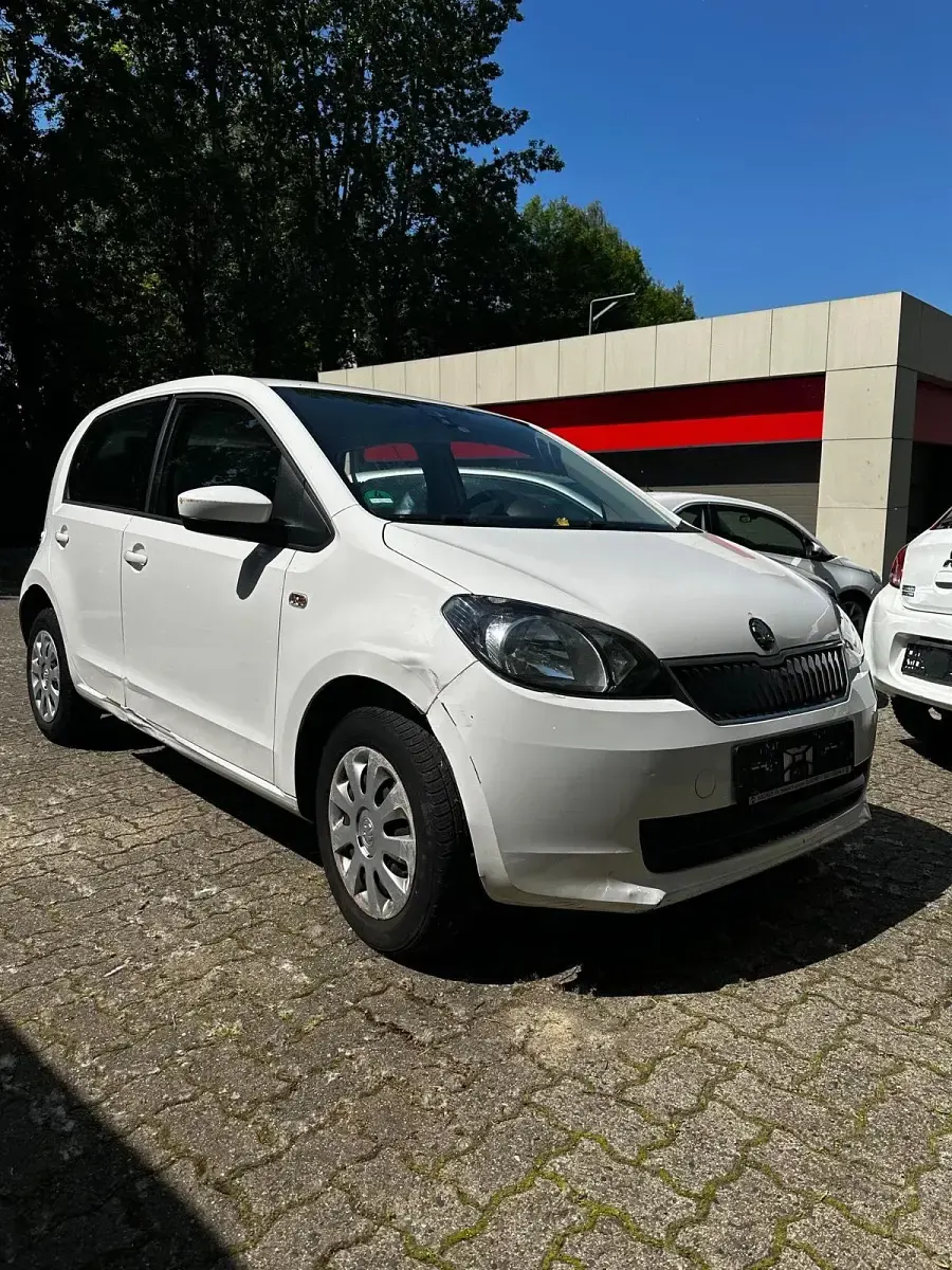 Gebraucht Skoda Citigo 60 PS (44 kW) 2014 Weiß Kleinwagen
