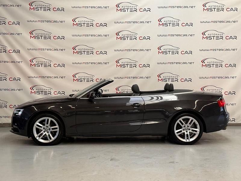 Gebraucht Audi A5 Cabriolet S-Line 211 PS (155 kW) 2013 Lavagrau perleffekt Cabrio