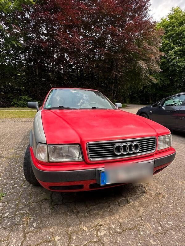 Rot Gebraucht 1992 Audi 80 Limousine | 1.600 € - Bild 1/4