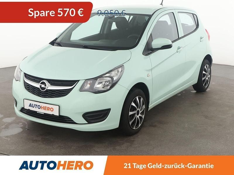 Grün Gebraucht 2017 Opel Karl Edition Kleinwagen | 8.270 € (Fairer Preis) - Bild 1/3
