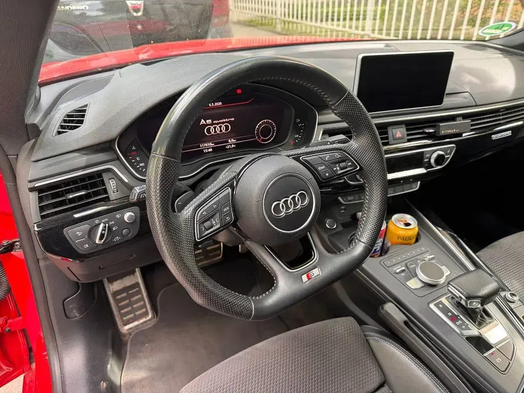 Używany Audi A5 Sportback Ambiente 252 KM (185 kW) 2017 Czerwony Hatchback