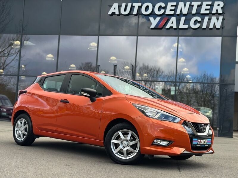 Orange Gebraucht 2019 Nissan Micra Visia+ Kleinwagen | 10.890 € (Etwas zu teuer) - Bild 1/4