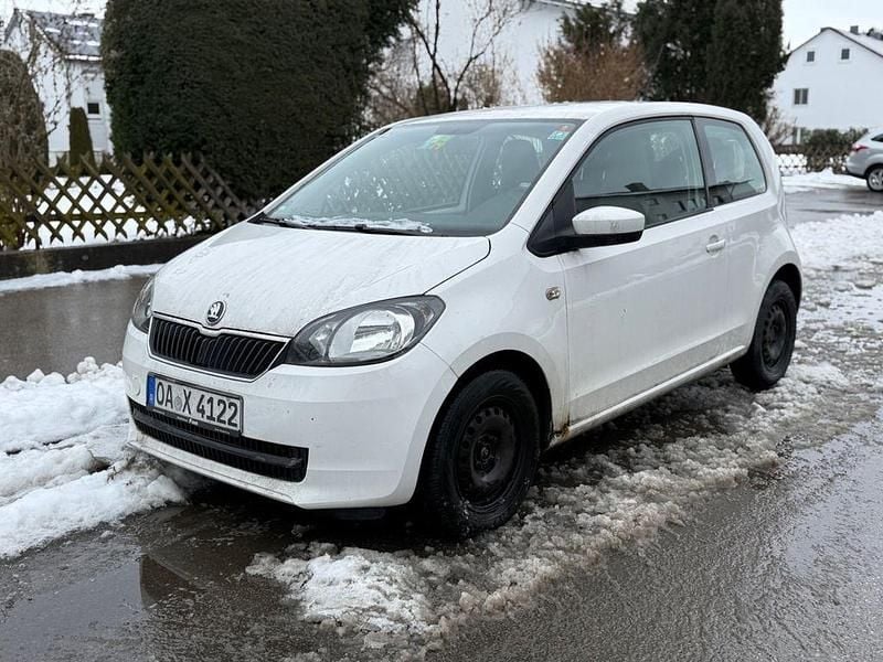 Weiß Gebraucht 2012 Skoda Citigo Elegance Kleinwagen | 1.900 € (Superpreis) - Bild 1/4