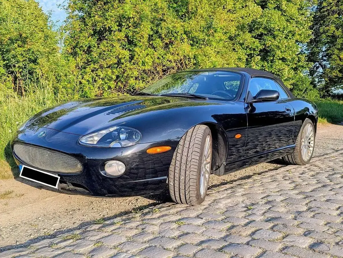 Gebraucht Jaguar XKR 396 PS (291 kW) 2004 Schwarz Cabrio