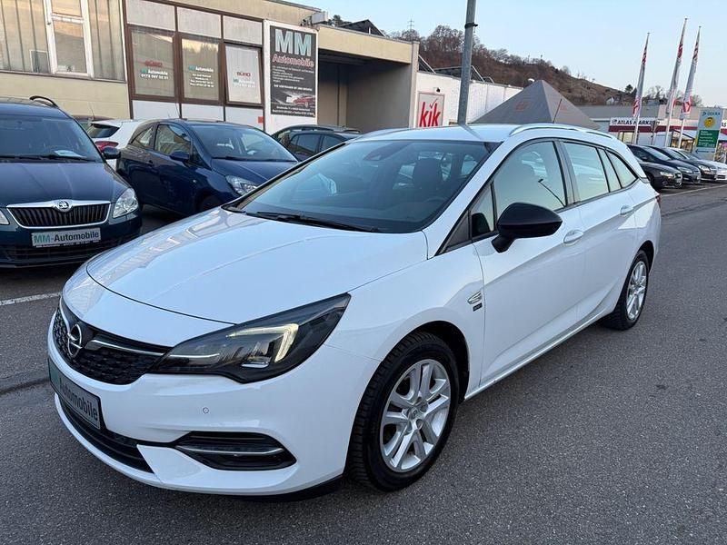 Gebraucht Opel Astra 122 PS (89 kW) 2020 Weiß Kombi