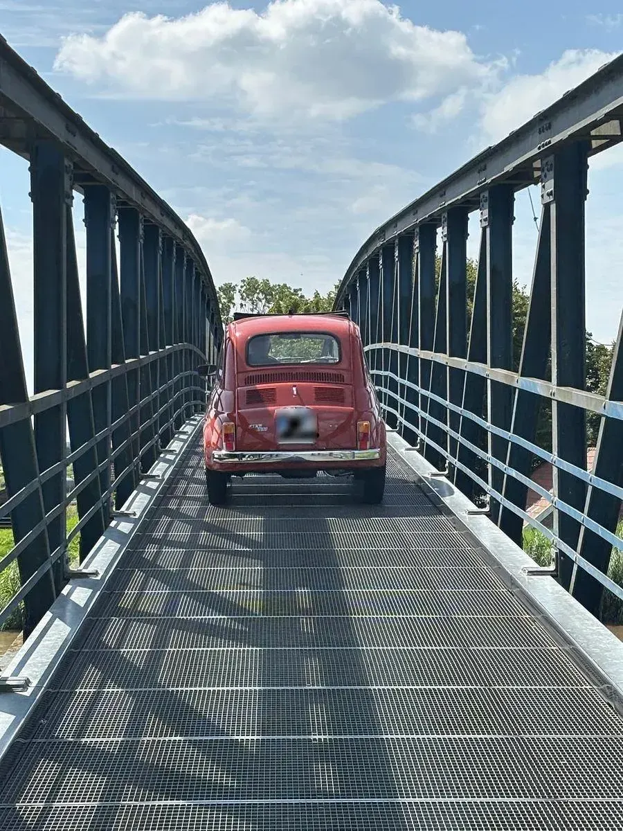 Gebraucht Fiat Cinquecento 18 PS (13 kW) 1972 Rot Kleinwagen