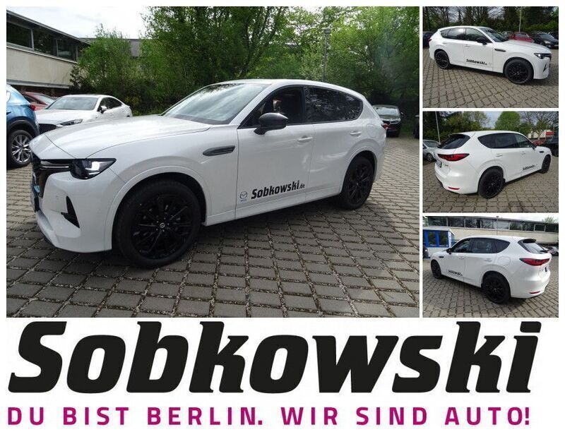 Rhodium white Gebraucht 2024 Mazda CX-60 Homura-Line SUV | 52.990 € (Teuer) - Bild 1/4