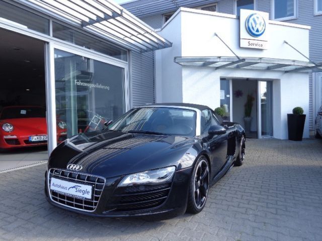 Gebraucht Audi R8 Spyder 525 PS (386 kW) 2011 Schwarz metallic Cabrio