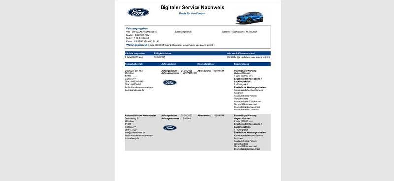 Gebraucht Ford Puma Titanium X 125 PS (91 kW) 2021 Dynamicblau metallic SUV