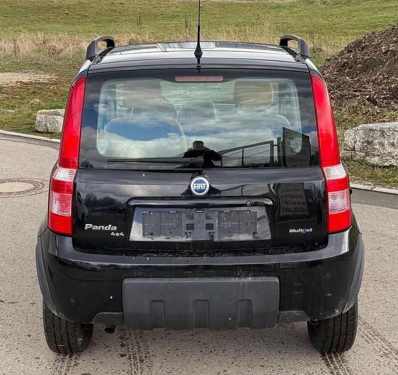 Gebraucht Fiat Panda 4x4 69 PS (50 kW) 2006 Schwarz Kleinwagen
