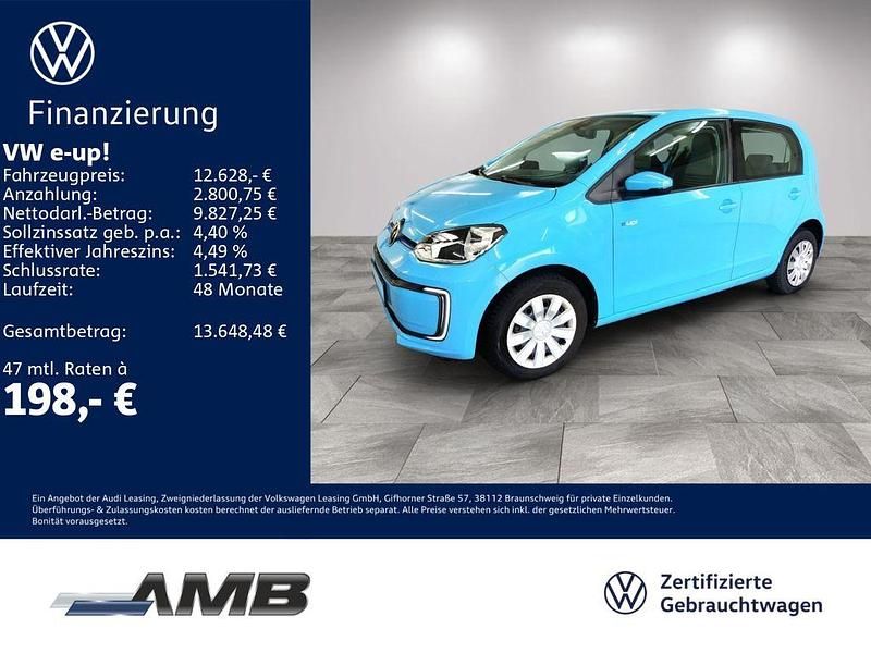 Gebraucht VW e-up! 61 kW (83 PS) 2020 Blau Kleinwagen