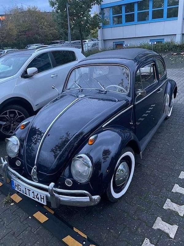 Blau Gebraucht 1963 VW Käfer Coupé | 15.500 € - Bild 1/4