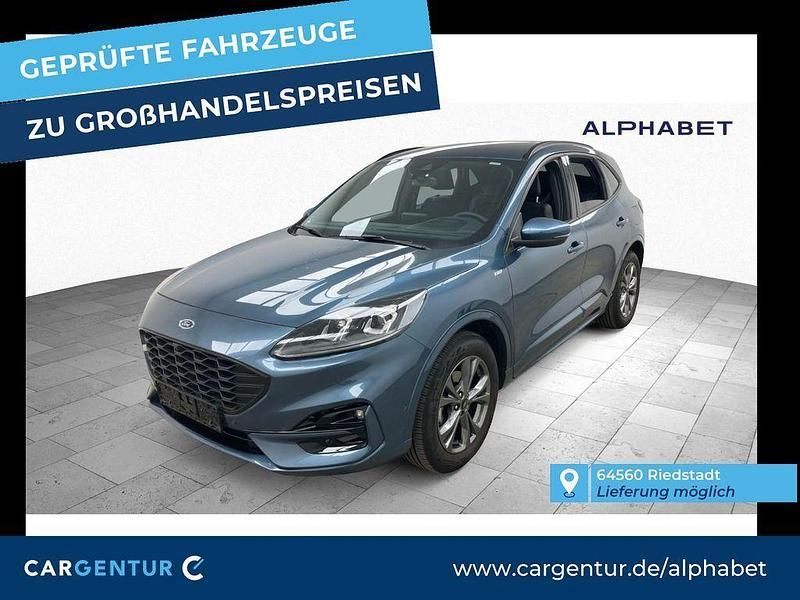 Chroma blau Gebraucht 2022 Ford Kuga ST-Line X SUV | 26.490 € (Superpreis) - Bild 1/2