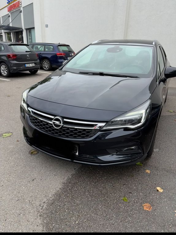 Schwarz Gebraucht 2018 Opel Astra Edition Kombi | 10.500 € (Fairer Preis) - Bild 1/4