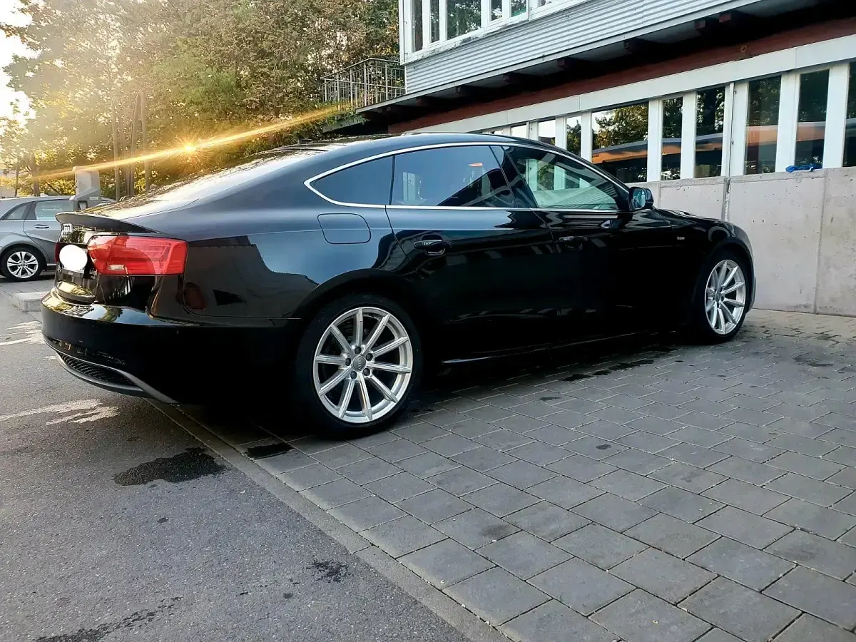 Gebraucht Audi A5 S-Line 190 PS (139 kW) 2015 Schwarz Coupé