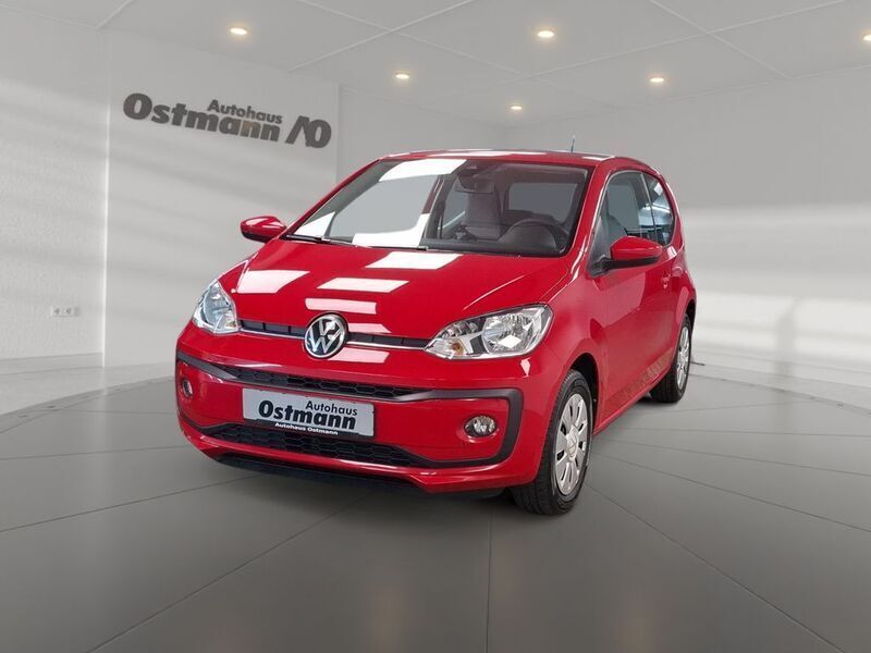 Rot Gebraucht 2021 VW up! Kleinwagen | 10.948 € (Fairer Preis) - Bild 1/4