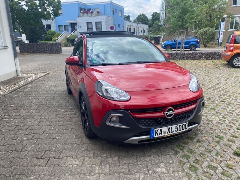 Rot Gebraucht 2016 Opel Adam Rocks Rocks S Kleinwagen | 14.900 € (Etwas zu teuer) - Bild 1/4