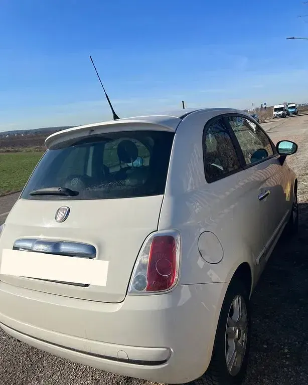 Gebraucht Fiat 500 Lounge 69 PS (50 kW) 2009 Weiß Cabrio