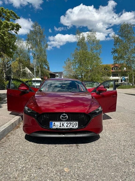 Gebraucht Mazda 3 Selection 150 PS (110 kW) 2021 Rot Limousine
