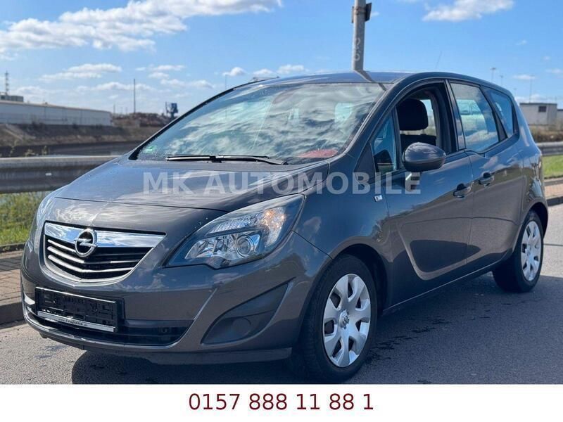 Grau Gebraucht 2010 Opel Meriva Edition Van / Kleinbus | 3.500 € - Bild 1/4