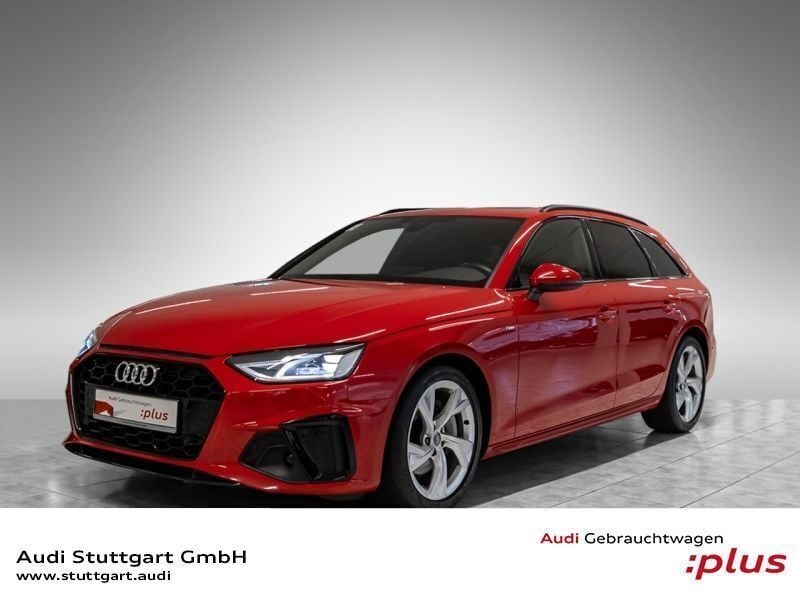 Rot Gebraucht 2021 Audi A4 S-Line Kombi | 29.940 € (Superpreis) - Bild 1/4