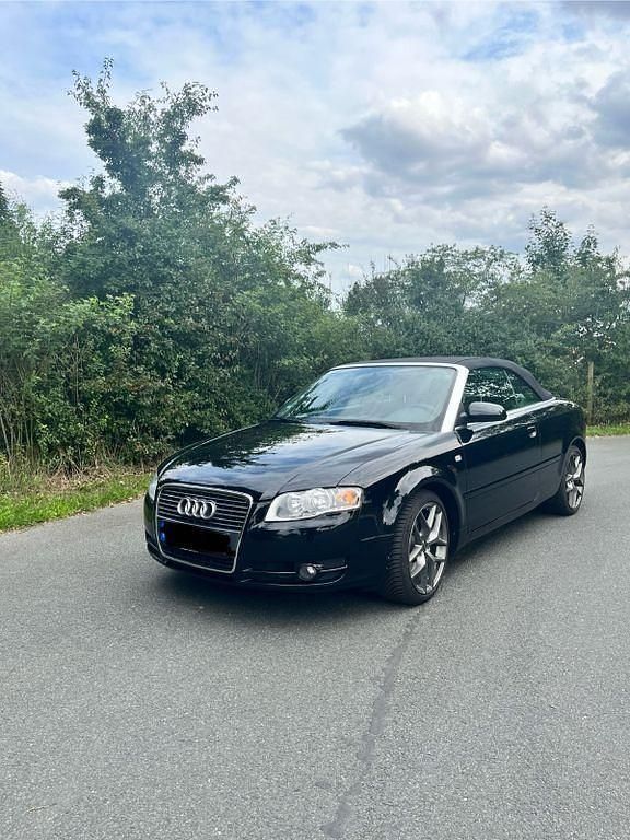 Schwarz Gebraucht 2009 Audi A4 Cabriolet Cabrio | 5.980 € (Fairer Preis) - Bild 1/4