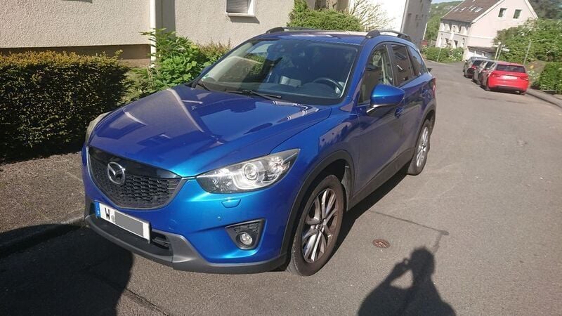 Blau Gebraucht 2012 Mazda CX-5 Sports-Line SUV | 13.200 € (Fairer Preis) - Bild 1/4