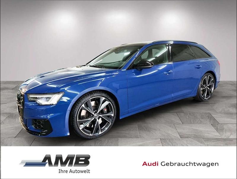 Ascariblau metallic Gebraucht 2024 Audi S6 Ambiente Kombi | 62.680 € (Superpreis) - Bild 1/3