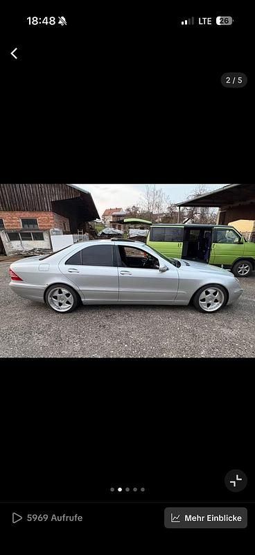 Gebraucht Mercedes S400 260 PS (191 kW) 2004 Silber Limousine