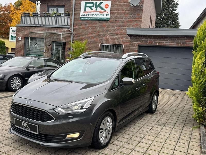 Magneticgrau (metallic) Gebraucht 2015 Ford Grand C-Max Business Edition Van / Kleinbus | 6.999 € (Fairer Preis) - Bild 1/4