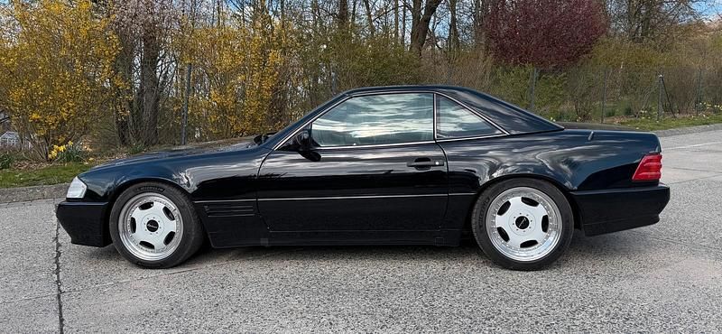 Gebraucht Mercedes SL500 320 PS (235 kW) 1992 Schwarz Cabrio