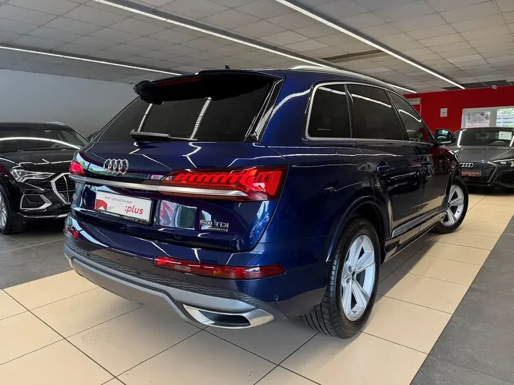 Gebraucht Audi Q7 S-Line 286 PS (210 kW) 2021 Blau SUV