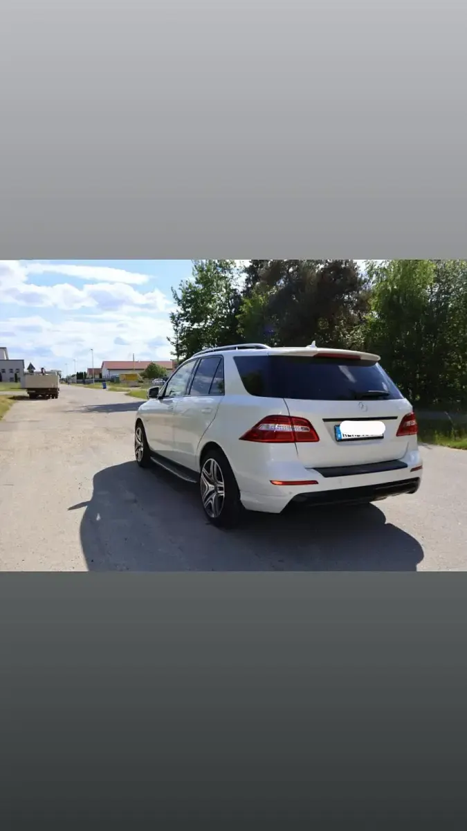 Gebraucht Mercedes ML350 258 PS (189 kW) 2014 Weiß SUV