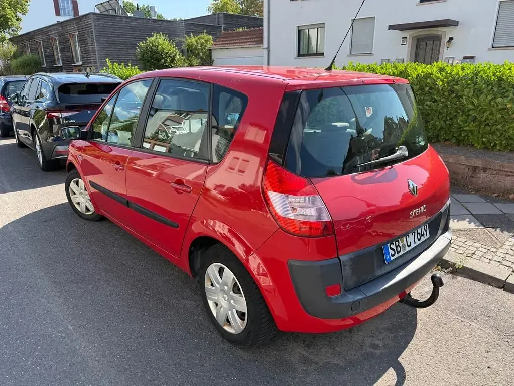 Gebraucht Renault Scénic II Expression 111 PS (81 kW) 2004 Rot Van / Kleinbus