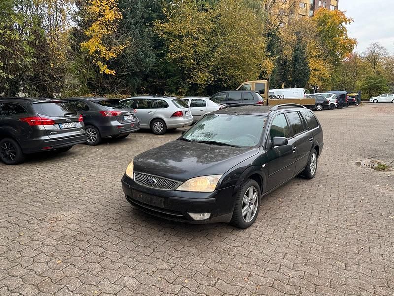 Schwarz Gebraucht 2004 Ford Mondeo Ghia Kombi | 600 € (Superpreis) - Bild 1/4