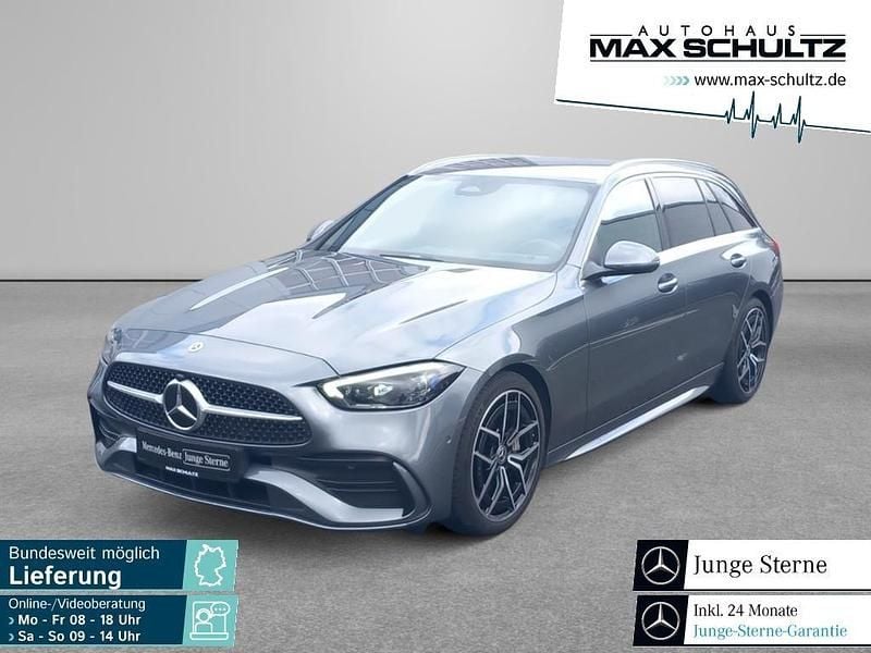 Metalliclack selenitgrau Gebraucht 2022 Mercedes C300 AMG Kombi | 34.500 € (Fairer Preis) - Bild 1/4