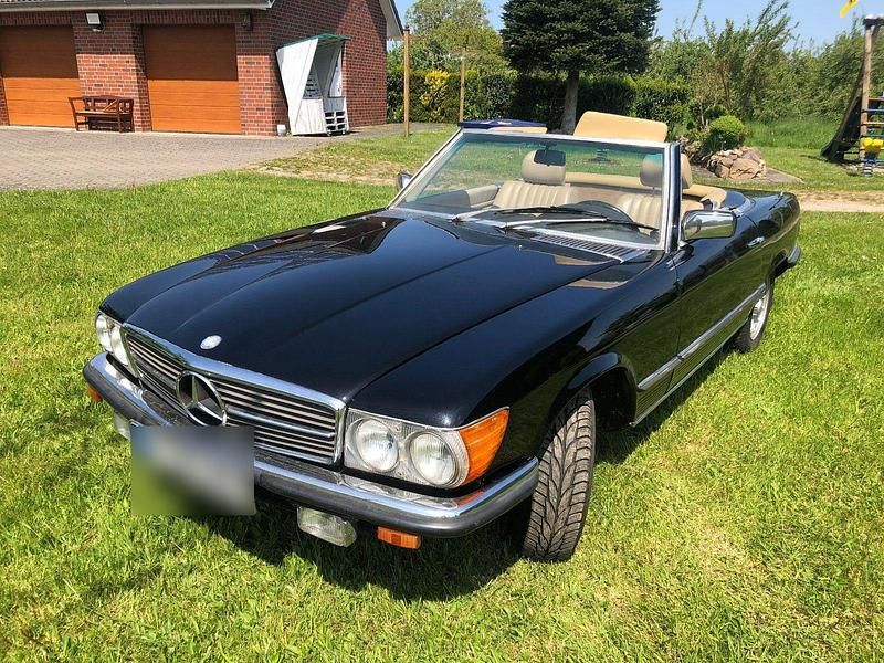 Gebraucht Mercedes SL280 185 PS (136 kW) 1983 Schwarz Cabrio