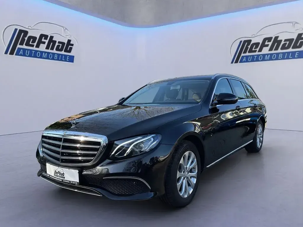 Brugt Mercedes E220 194 HK (142 kW) 2016 Sort Sedan