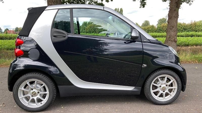 Gebraucht Smart ForTwo Cabrio Passion 71 PS (52 kW) 2008 Schwarz Cabrio
