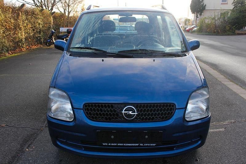 Gebraucht Opel Agila 75 PS (55 kW) 2002 Blau Kleinwagen