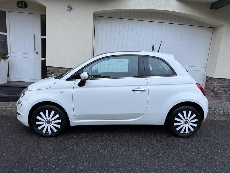 Gebraucht Fiat 500 Lounge 69 PS (50 kW) 2016 Weiß Kleinwagen
