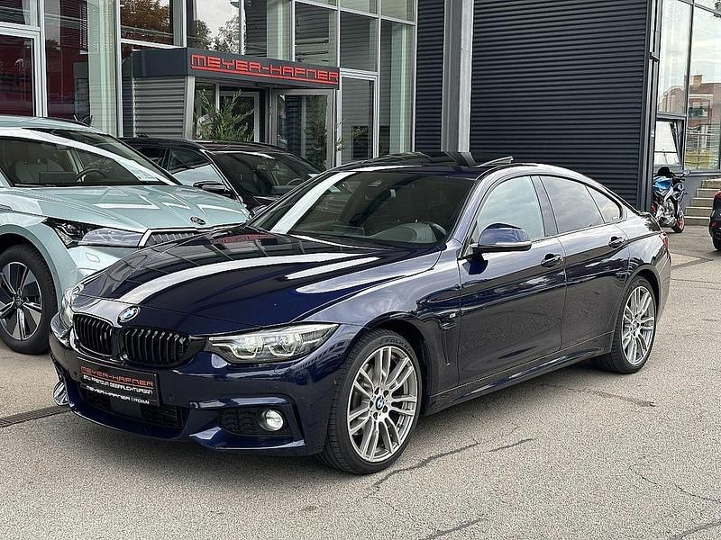 Blau Gebraucht 2017 BMW 430 Gran Coupé Sport Line Coupé | 19.990 € (Superpreis) - Bild 1/4
