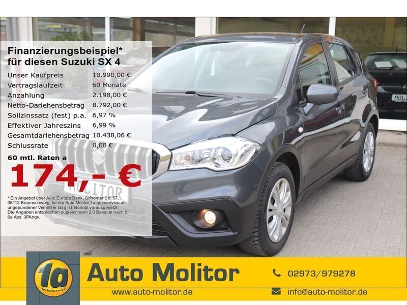 Grau Gebraucht 2018 Suzuki SX4 SUV | 10.990 € (Fairer Preis) - Bild 1/4