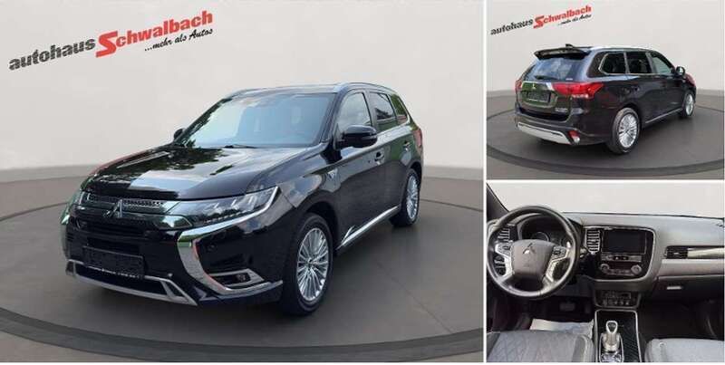 Rubinschwarz Gebraucht 2018 Mitsubishi Outlander P-HEV Top SUV | 19.490 € (Guter Preis) - Bild 1/4