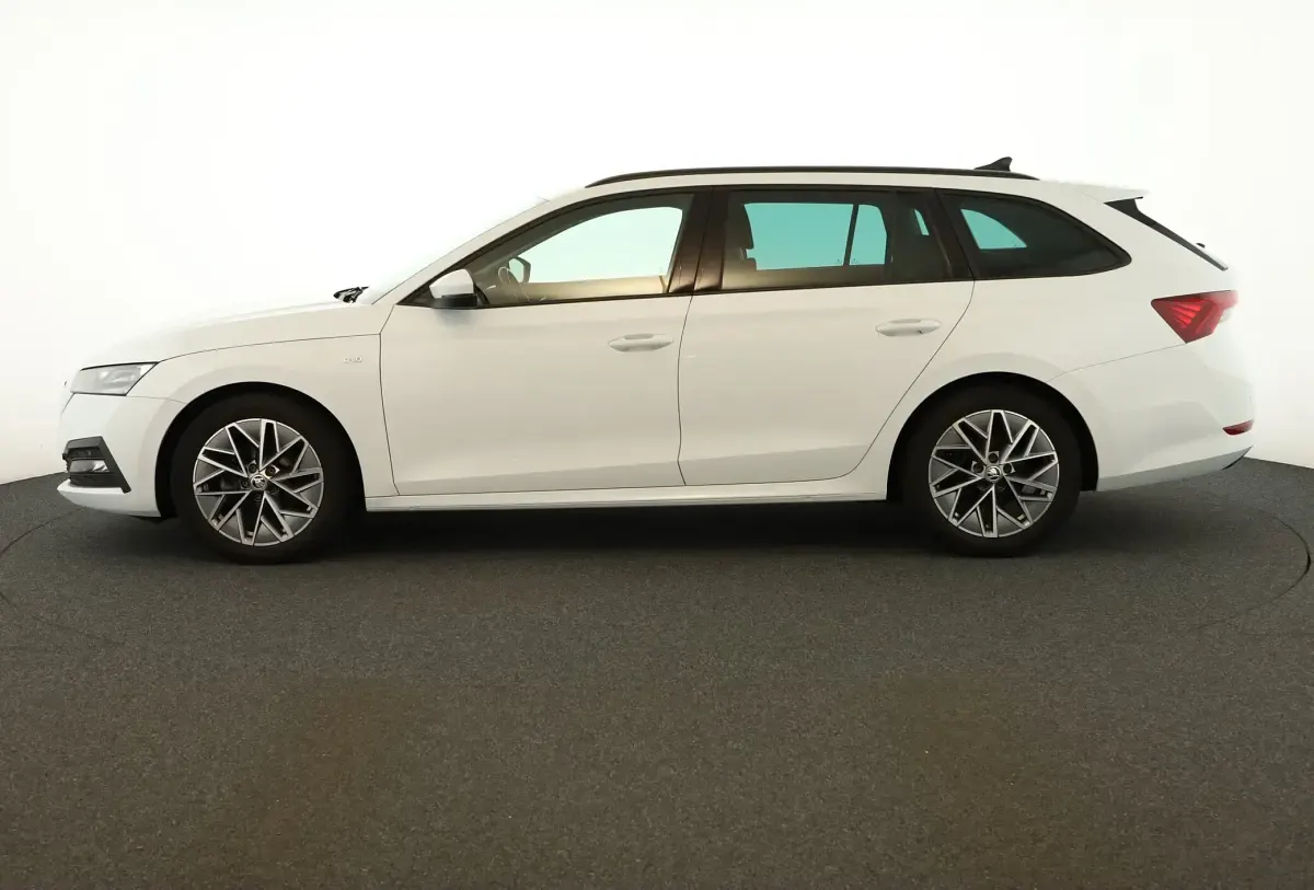 Gebraucht Skoda Octavia Ambition 150 PS (110 kW) 2023 Moonweiss metallic Kombi
