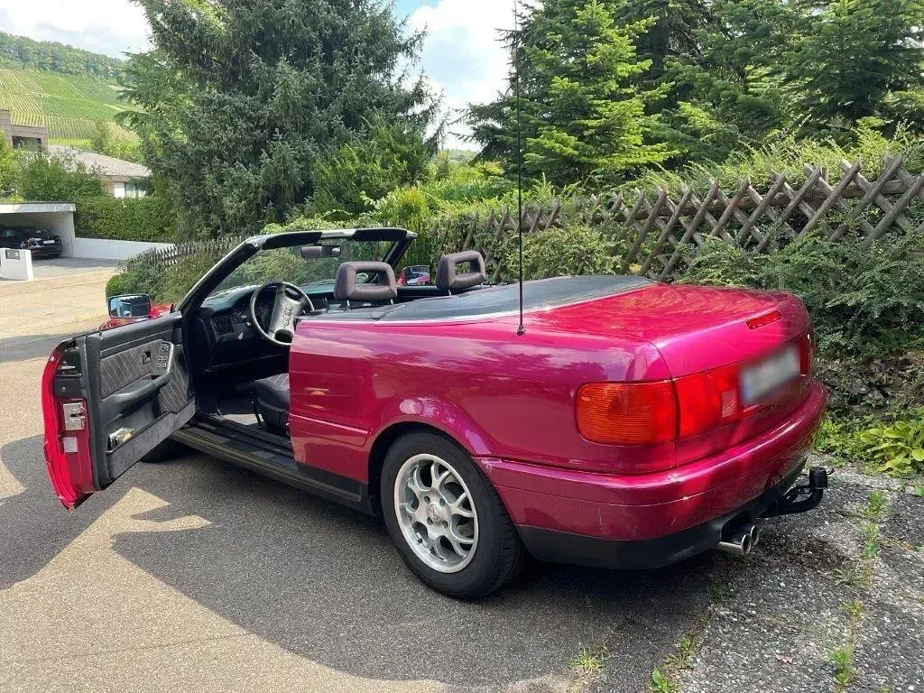 Gebraucht Audi Cabriolet 150 PS (110 kW) 1994 Rot Cabrio